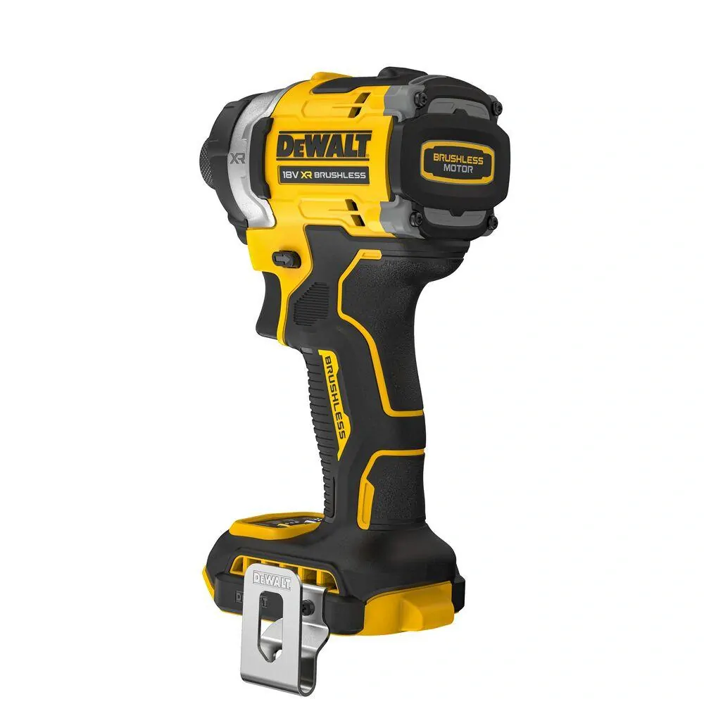 DCF860N DeWALT Kompaktní bezuhlíkový rázový utahovák XR 18V, 1/4", 282Nm, samostatný stroj