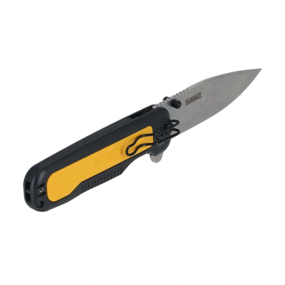 DWHT10993-0 DeWALT Skládací kapesní nůž s pevnou čepelí 82mm