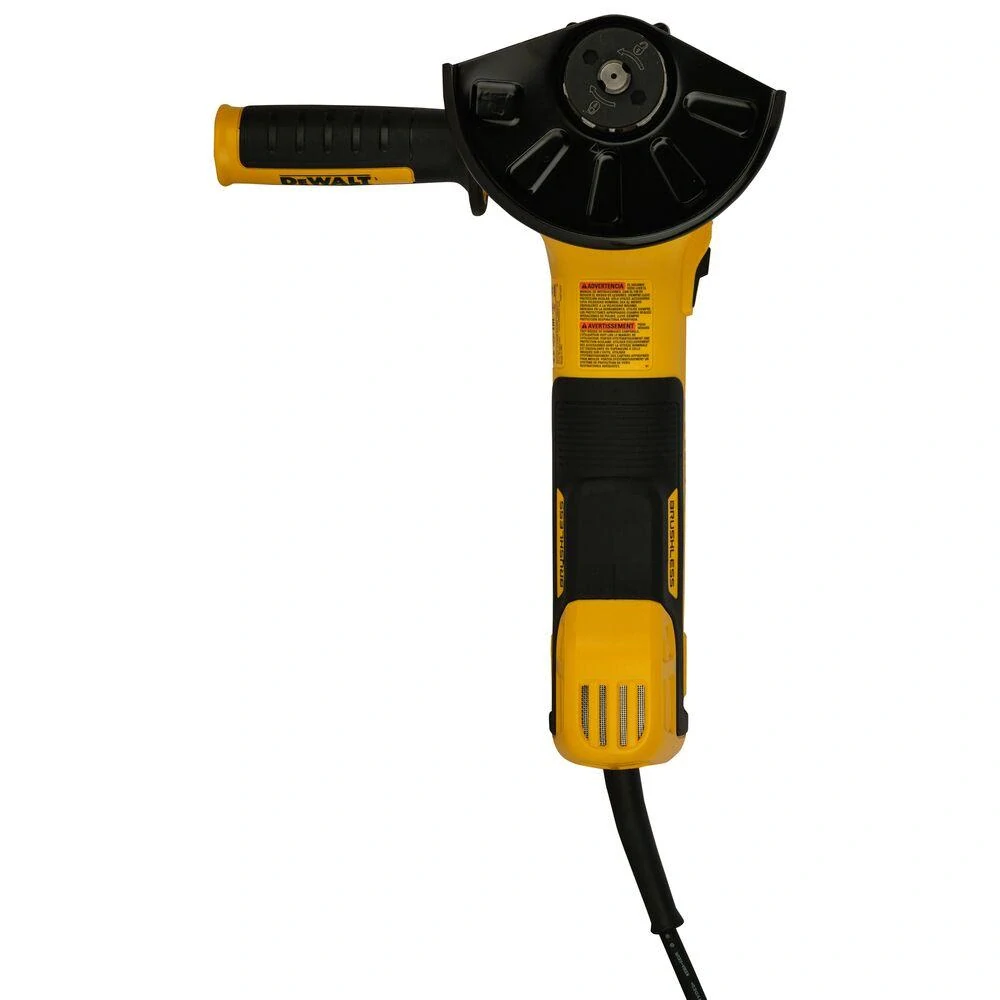 DWE4347 DeWALT bezuhlíková úhlová bruska 125mm, plynulým rozběh, 1 700W, 2,3kg