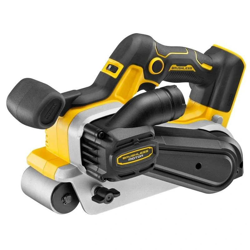 DCW220N DeWALT Elektronická aku pásová bruska 75x533mm 18V XR, samostatný stroj