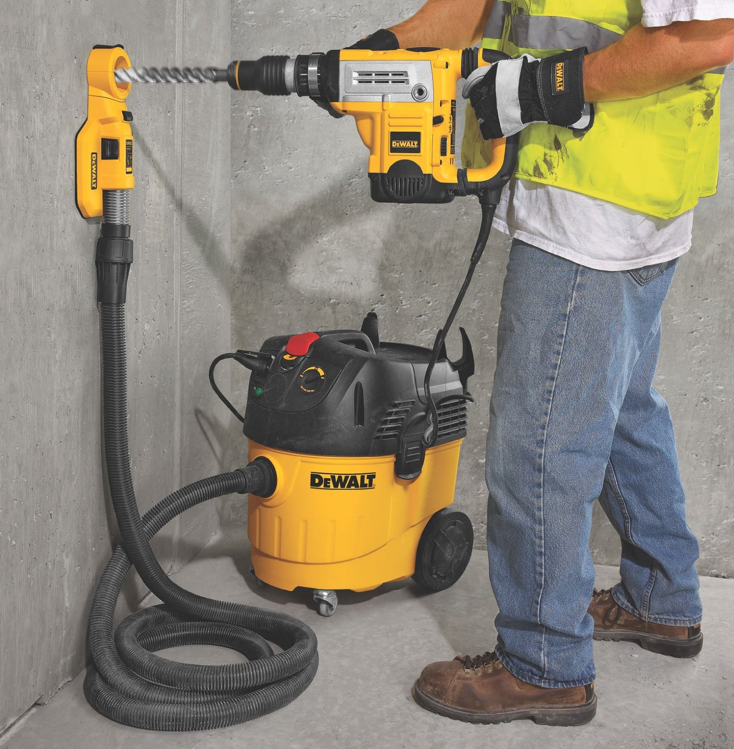 DWH050 DeWALT Systém pro odsávání prachu při vrtání a pro čištění děr