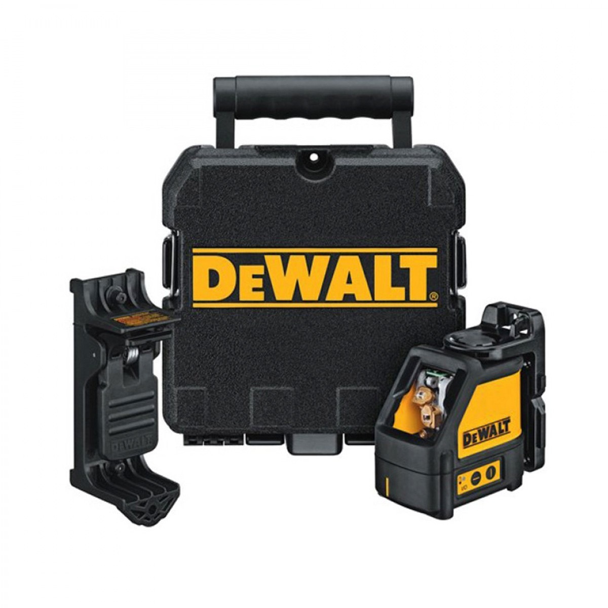 DW088KPOL DeWALT Samonivelační křížový laser s rozpěrnou tyčí DE0882