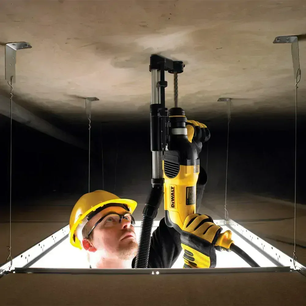 D25301 DeWALT Teleskopické odsávání prachu pro nářadí SDS Plus