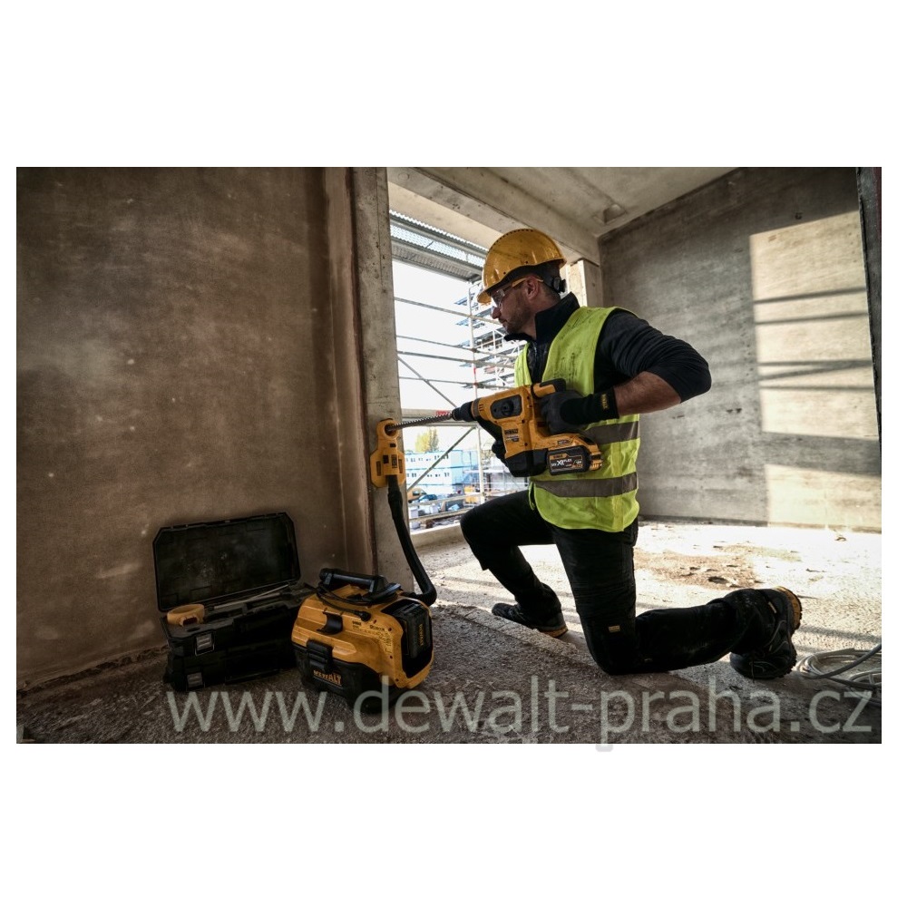 DCH481X2 DeWALT Aku kombinované kladivo 2x 9,0Ah SDS-max XR FLEXVOLT 54V