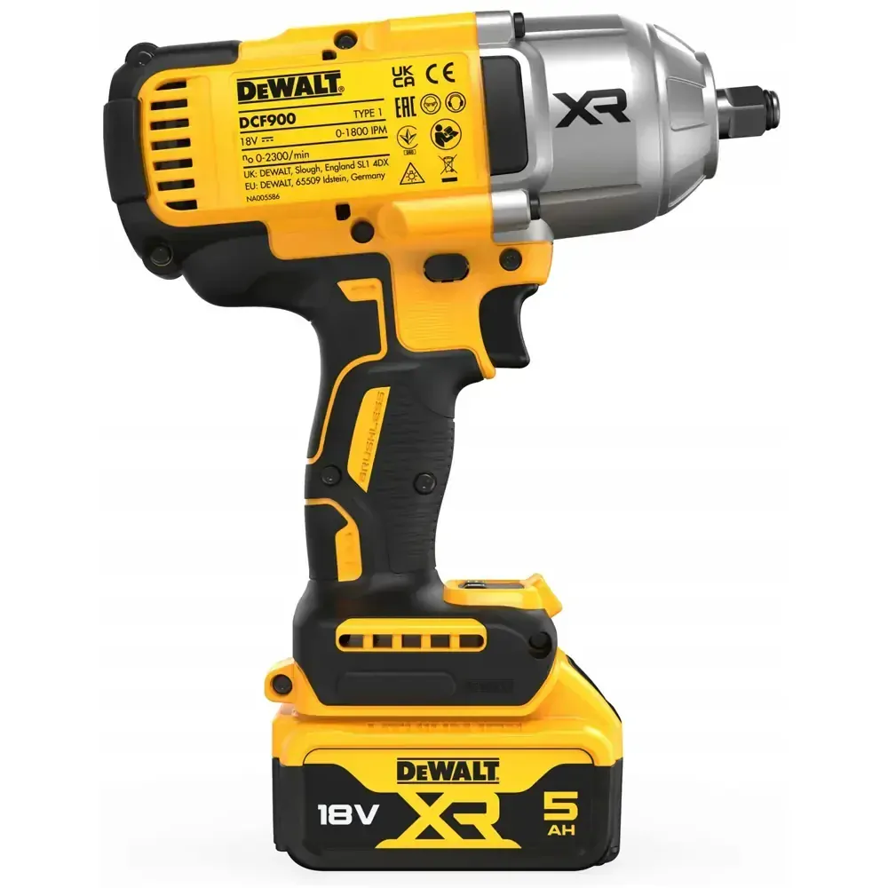 DeWalt DCF900P2T Rázový utahovák 1355Nm 4-rychlostní 18V 2x5,0Ah
