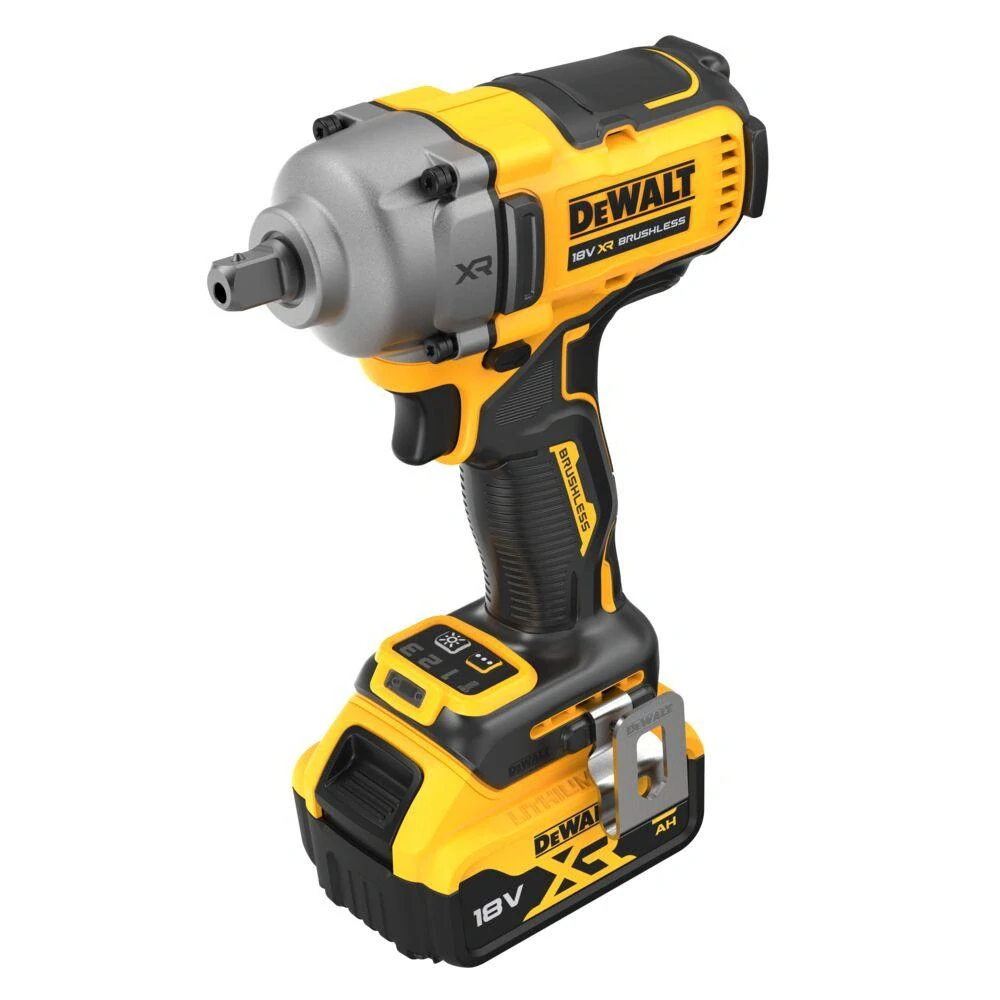 DCF892P2T DeWALT AKU bezuhlíkový rázový utahovák 813Nm, 18V 2x5,0 Ah XR 