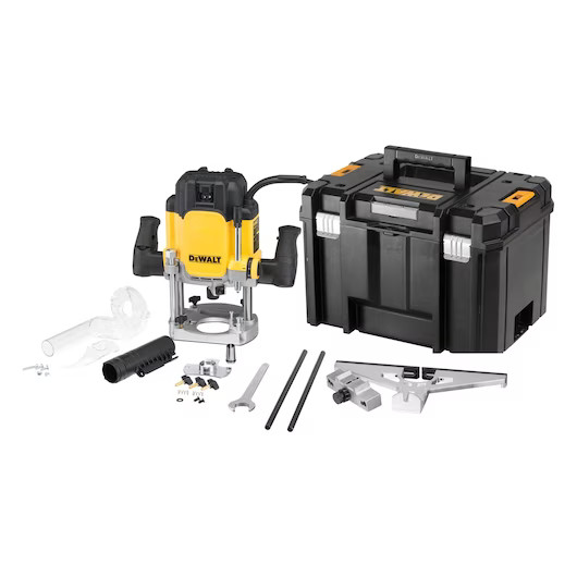 DWE625KT DeWALT Horní frézka s regulací 2300W kufr TSTAK