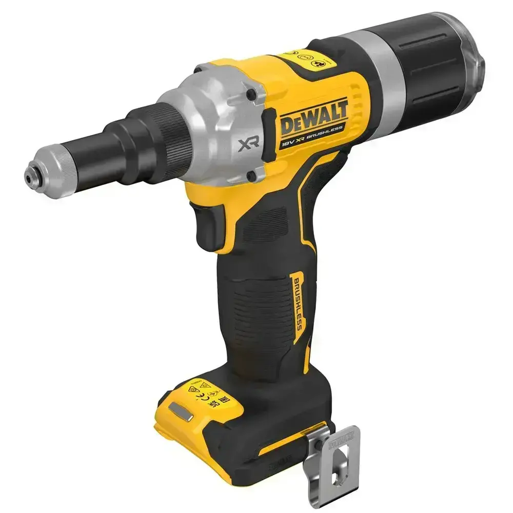 DCF414NT DeWALT Aku nýtovací kleště 18V XR pro nýty od 4.8 mm do 6.4 mm, samostatný stroj