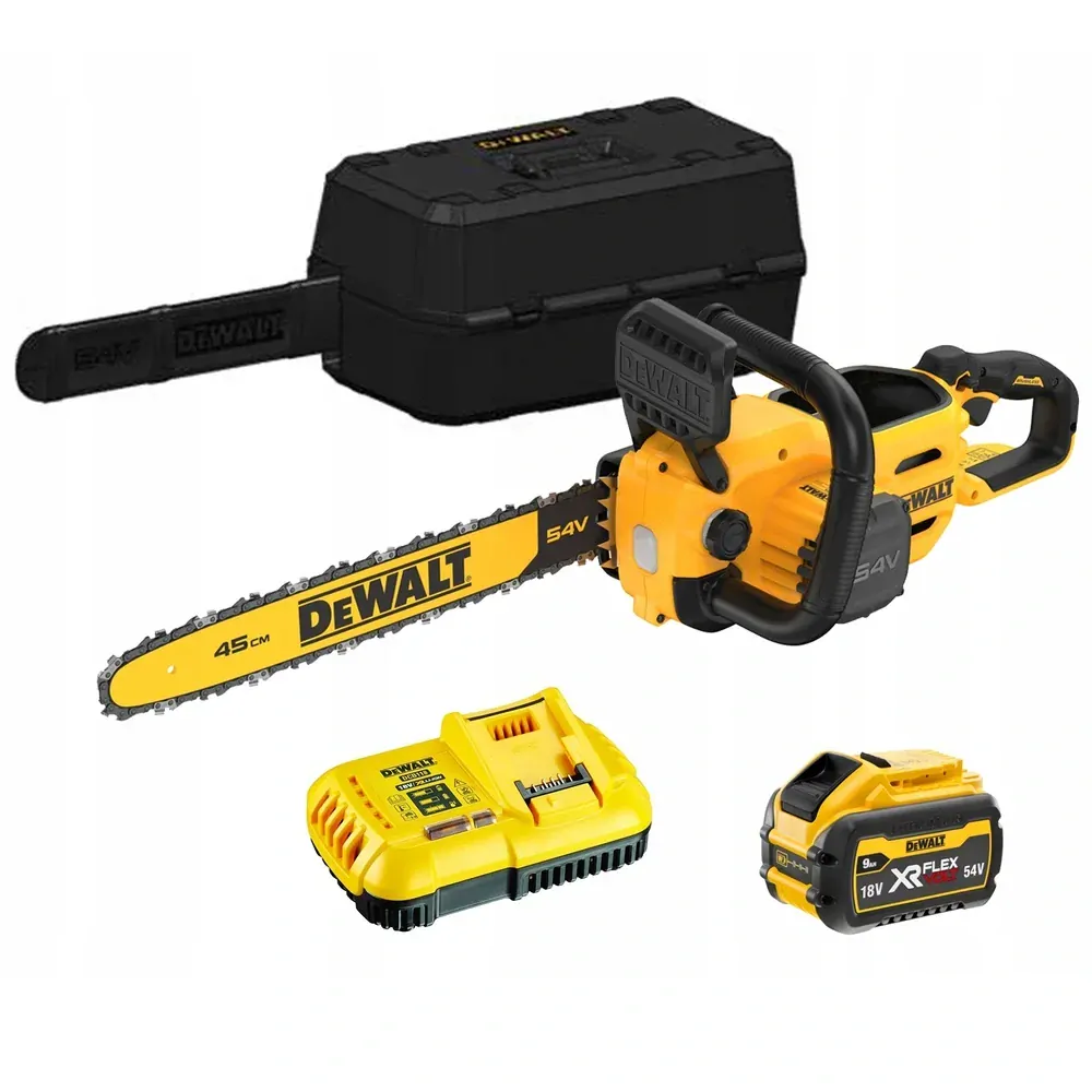 DCMCS574X1 DeWALT Aku řetězová pila 45cm Flexvolt 54V, 1x baterie 9,0 Ah