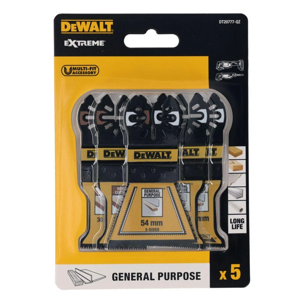 DT20777 DeWALT mix sada BiM pilových listů 5 ks