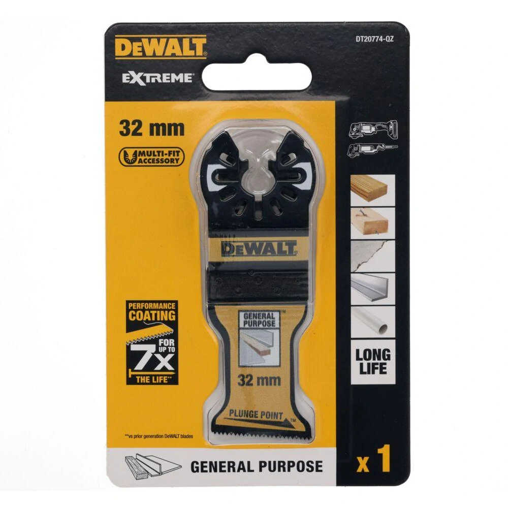 DT20774 DeWALT Bimetalový pilový list 32 mm, pro všeobecné použití