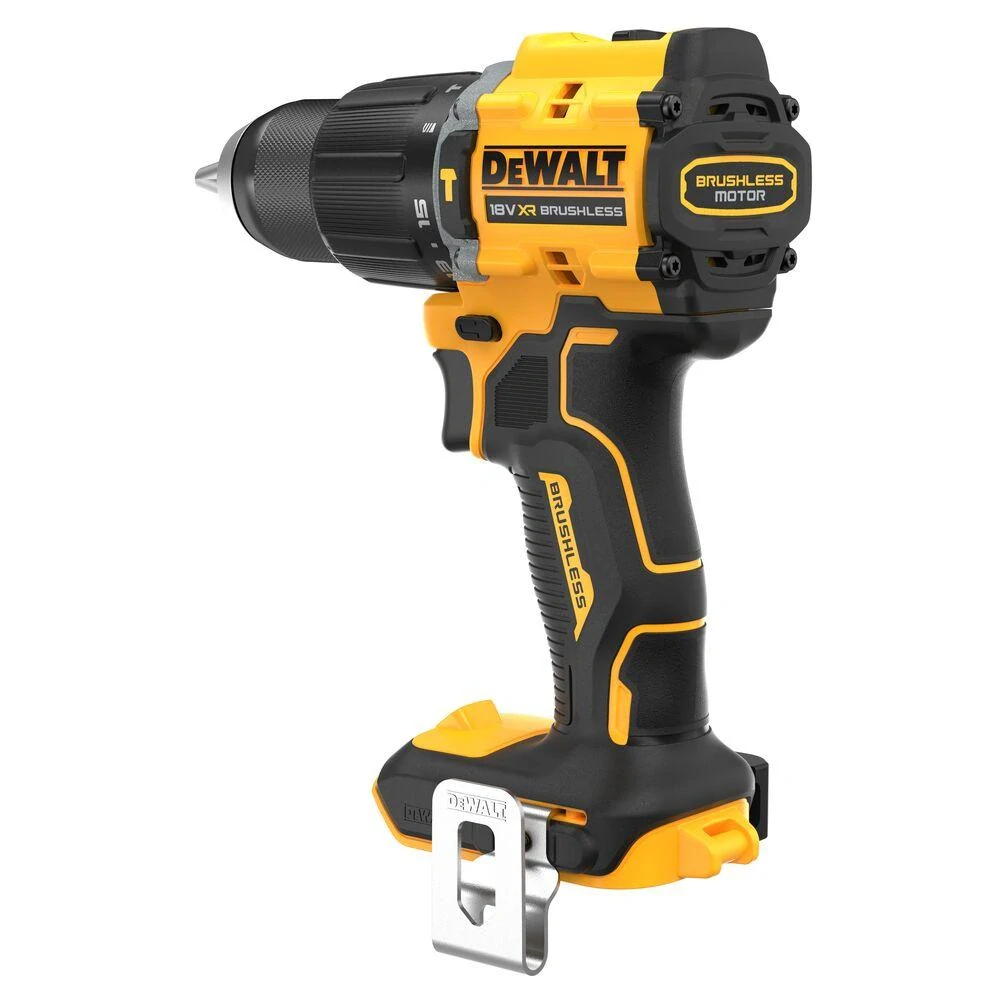 DCD799NT-XJ DeWALT aku bezuhlíková příklepová vrtačka 18V XR, TSTAK, samostatný stroj