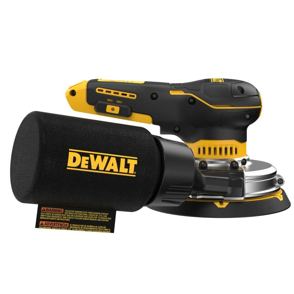 DCW230N DeWALT aku excentrická bruska 150 mm 18V XR, samostatný stroj
