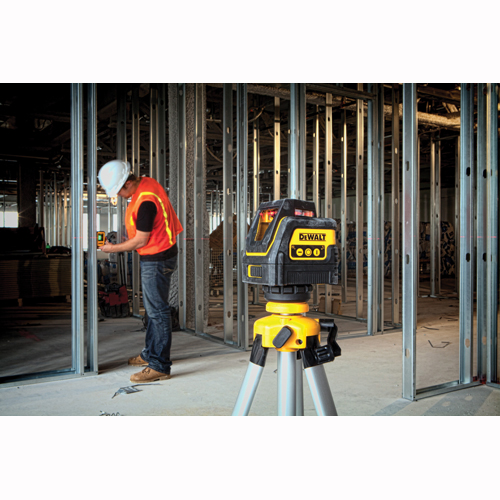 Samonivelační křížový laser , horizontální paprsek 360° DeWALT - DW0811