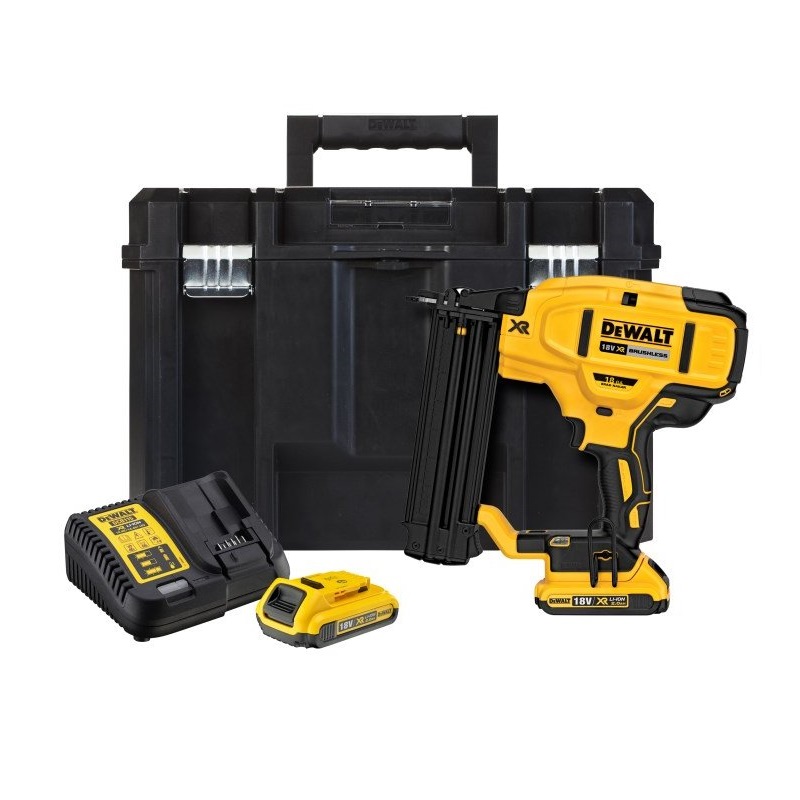 DCN680D2 DeWALT Aku bezuhlíková nastřelovací pistole 18 V XR Li-Ion 2x 2,0Ah, TSTAK