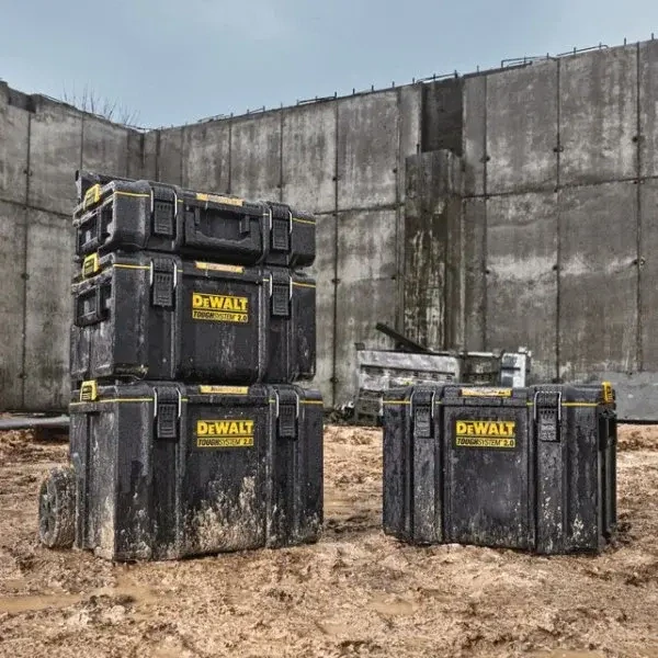 SET KUFRŮ 4IN1 TOUGHSYSTEM 2.0 DWST83401-1 DeWALT - DS166, DS300, DS400 s vozíkem DSCarrier