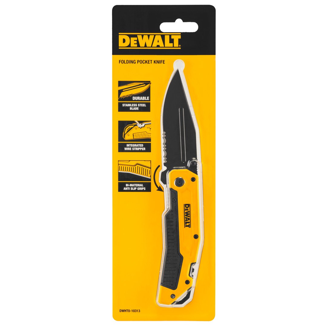 DWHT0-10313 DeWALT Kapesní zavírací nůž 82mm