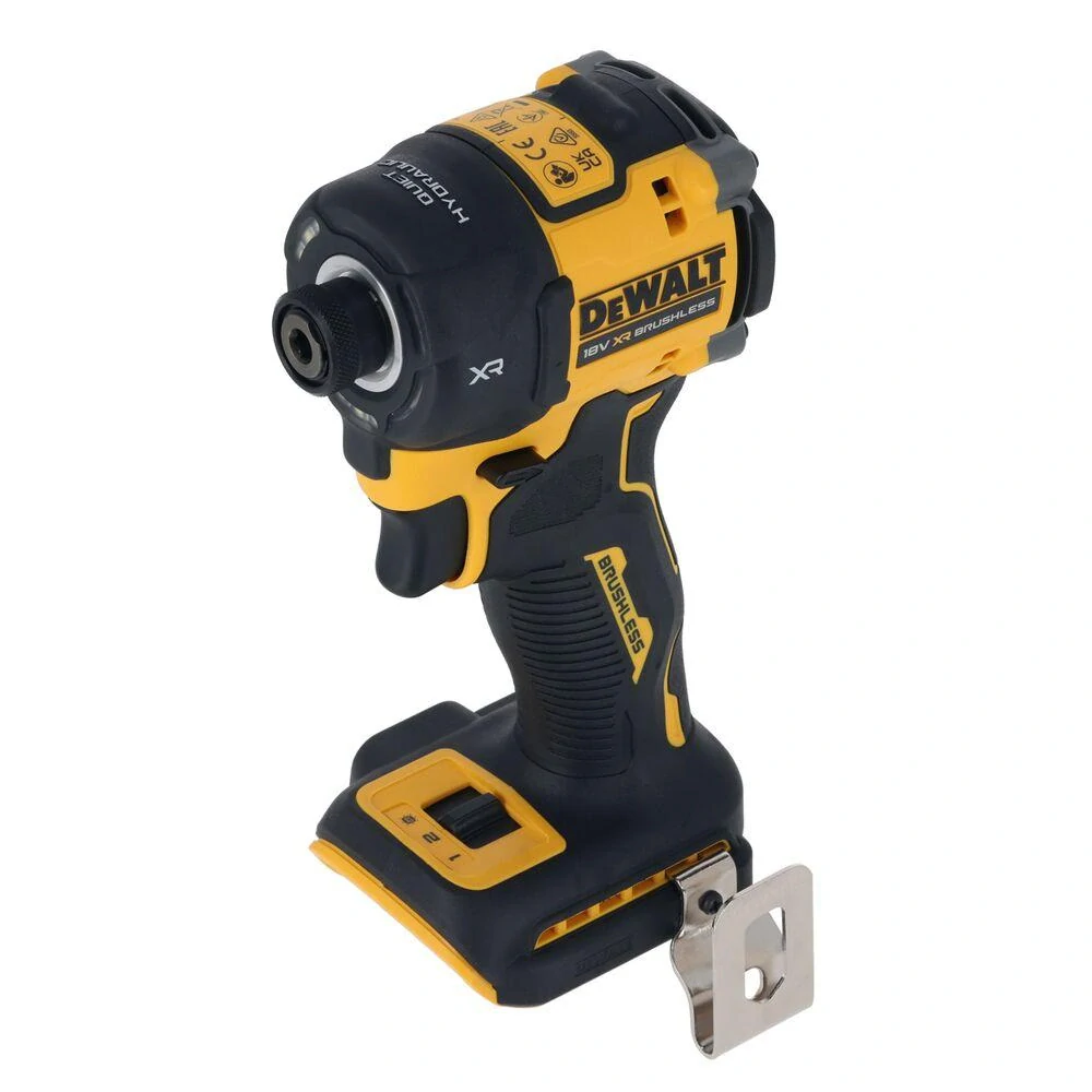 DCF870N DeWALT Aku hydraulický rázový utahovák 1/4 s 3 převodovými stupni, 18V samostatný stroj