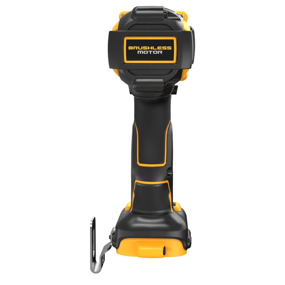 DCF892N DeWALT AKU bezuhlíkový rázový utahovák XR 18V, 813Nm, samostatný stroj
