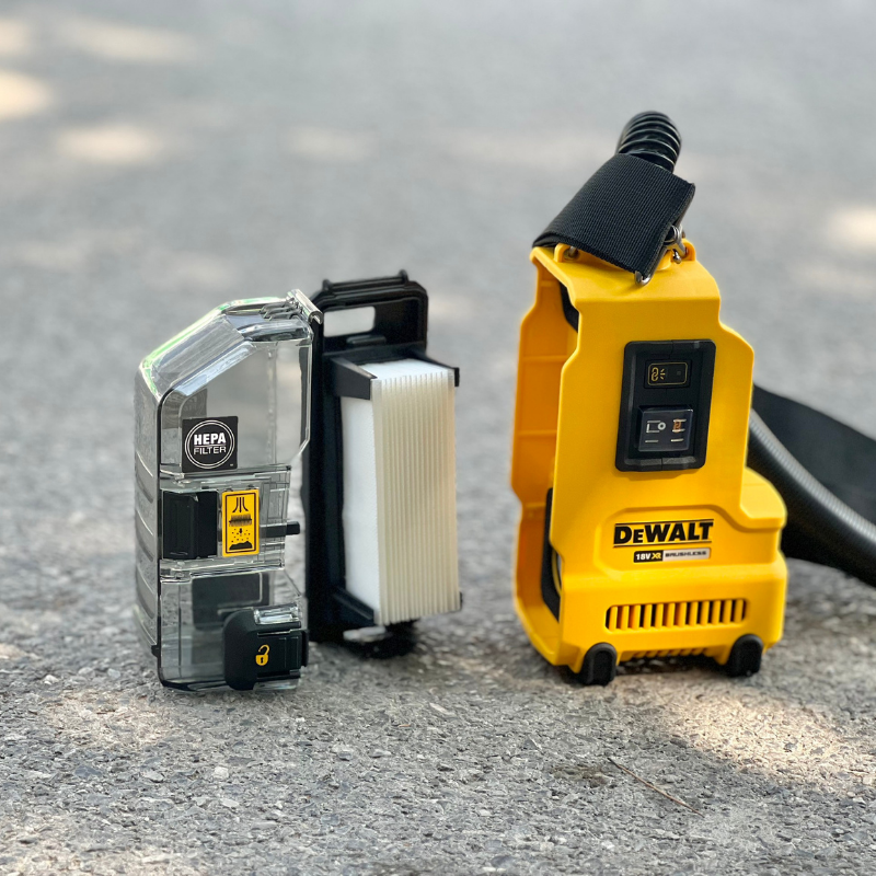 DWH161D1 DeWALT Aku odsávač prachu 18V, 1x 2,0 Ah Li-Ion, TSTAK