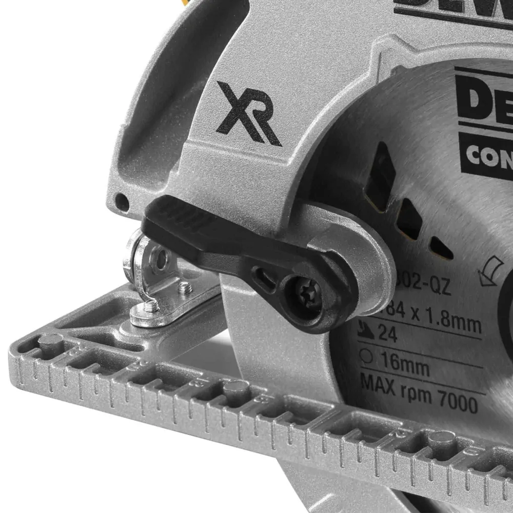 DCS572N DeWALT Aku kotoučová pila 184mm, XR 18V, samostatný stroj