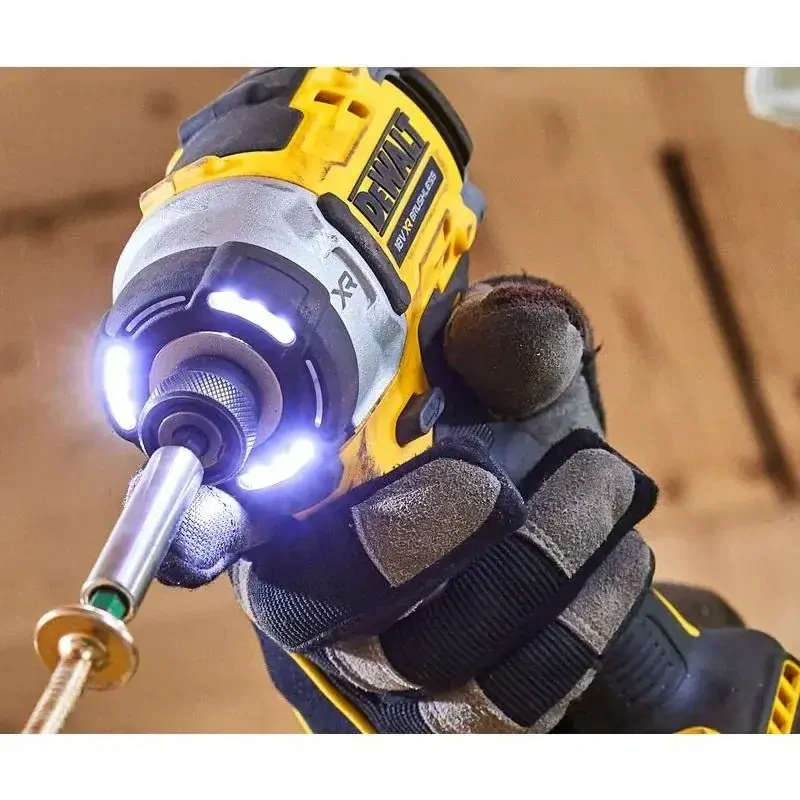 DCF860D2T DeWALT Kompaktní bezuhlíkový rázový utahovák 1/4", 282Nm, XR 18V, 2x 2,0Ah Li-Ion, TSTAK