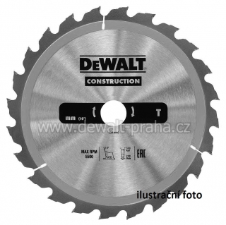 DT1937 DeWALT Pilový kotouč 165 x 30 mm, 30 zubů