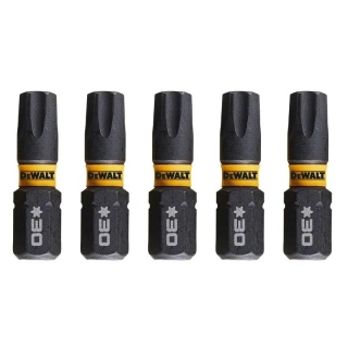 DT7384T DeWALT Sada torzních šroubovacích bitů 5 ks Torx T30 FLEXTORQ, EXTREME