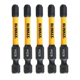 DT7392T DeWALT Sada torzních šroubovacích bitů 5 ks Pozidrive Pz3 57mm FLEXTORQ, EXTREME
