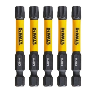 DT7399T DeWALT Sada torzních šroubovacích bitů 5 ks Torx T40 57mm FLEXTORQ, EXTREME