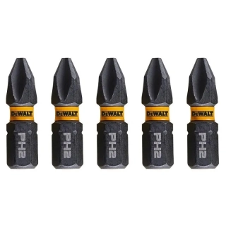 DT7994T DeWALT Sada torzních šroubovacích bitů 5 ks Phillips Ph2 25mm FLEXTORQ, EXTREME