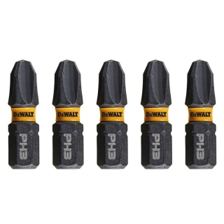 DT7995T DeWALT Sada torzních šroubovacích bitů 5 ks Phillips Ph3 25mm FLEXTORQ, EXTREME