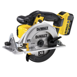 DCS391M2 DeWALT aku kotoučová pila 18 V XR Li-Ion 2x 4,0 Ah 