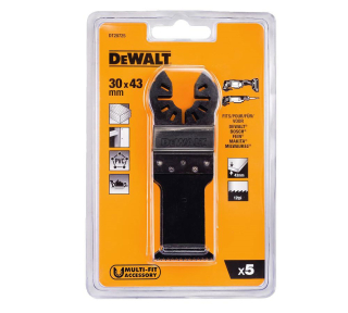 DT20725 DeWALT pilové listy na dřevo 30 x 43 mm, sada 5 ks