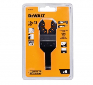DT20726 DeWALT pilové listy na dřevo a PVC 10 x 43 mm, sada 5 ks