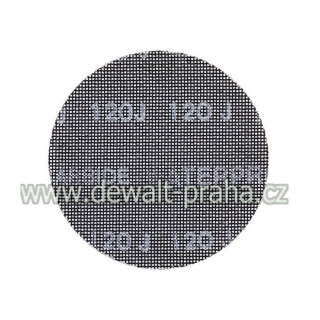 DTM3125 DeWALT Brusná síťovina na brusky 150 mm, P 120, 5 ks