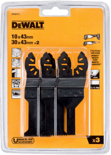 Sada 3ks listů pro řezání dřeva / hřebíky, sádrokarton a PVC DeWALT - DT20713