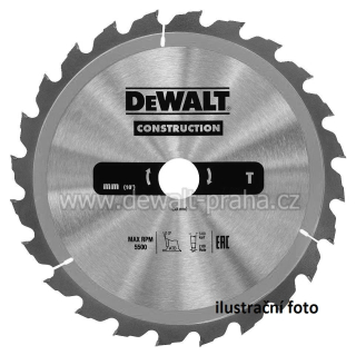 DT1955 DeWALT Pilový kotouč 235 x 30 mm, 40 zubů