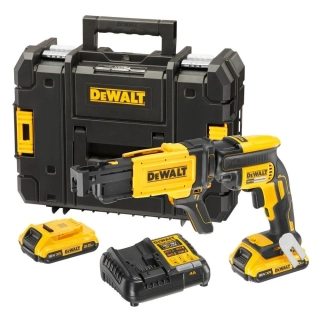 DCF620D2K Bezuhlíkový šroubovák na sádrokarton XR 18 V Li-Ion 2x2,0Ah - DeWALT