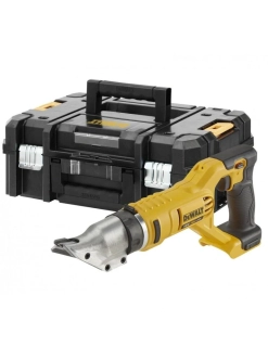 DCS491NT DeWALT Aku nůžky na plech samostatný stroj v kufru