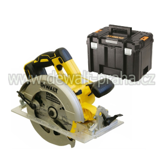 DCS570NT DeWALT Aku kotoučová pila 18V bezuhlíková 184 mm, v kufru TSTAK