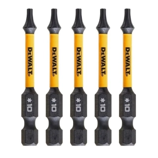 DT7393T DeWALT Sada torzních šroubovacích bitů 5 ks Torx T10 57mm FLEXTORQ, EXTREME