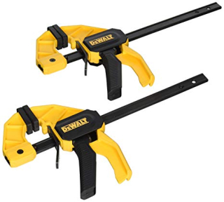 Dewalt DWHT-83149 svěrky 2ks - 150mm jednoruční svěrka s rychlým posuvem čelisti 