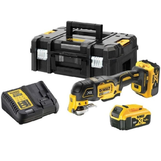 DCS356P2 DeWALT Aku bezuhlíková osčilační multibruska 18 V XR, 2x 5,0Ah, v kufru T-STAK