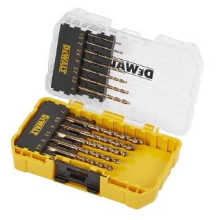 DT70710 13 dílná sada vrtáků do kovu v pouzdře TOUGH CASE DeWALT
