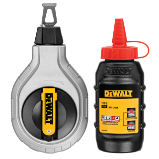 Dewalt DWHT47408-0 Značkovací šnúra 6:1 s červenou křídou 