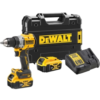 DCD800P2T DeWALT Bezuhlíková aku vrtačka XR 18V, 2x 5,0Ah Li-Ion, TSTAK