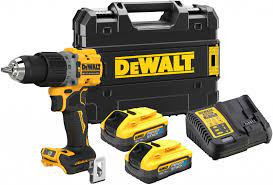 DeWalt DCD805H2T Bezuhlíková aku příklepová vrtačka 18V Powerstack 2x5,0 Ah