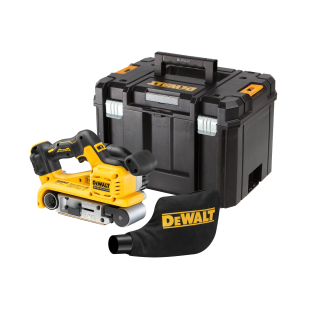 DeWALT DCW220NT Elektronická aku pásová bruska 75x533mm 
