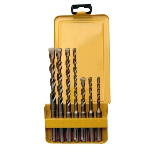 Sada vrtáků SDS Plus v kovovém pouzdře 7 ks DeWALT - DT9701